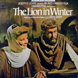 Film Music Site - The Lion in Winter Soundtrack (John Barry) - CBS Australia, CBS Records Japan ...