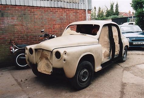 Rover P4 Restoration Pics