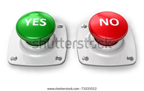 Yes No Buttons Stock Illustration 71035012