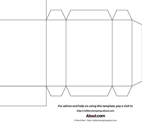 Foldable Box Template