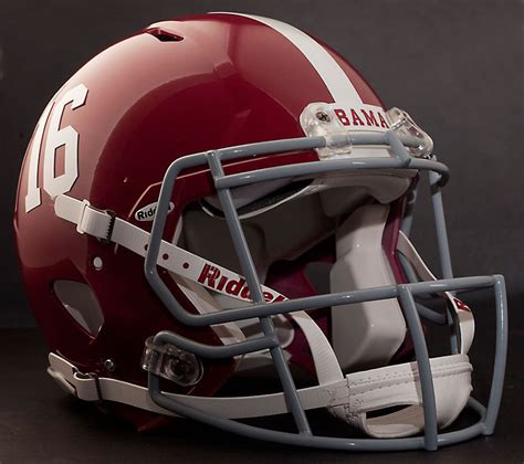 Alabama Crimson Tide #16 Riddell Authentic Speed NFL Full Size On Field ...