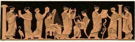 9 Muses | Greek mythology art, Greek paintings, Ancient greek art