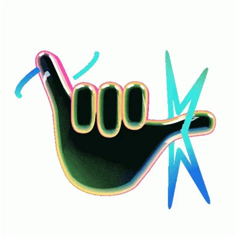 Call Me Hand Sign Emoji Phone Hand Sticker - Call Me Hand Sign Emoji Phone Hand Shaka - Discover ...