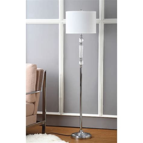 Safavieh Fairmont 60-in Clear Floor Lamp LIT4176A at Lowes.com