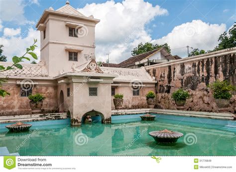 Palace in Yogyakarta stock image. Image of architecture - 31776849