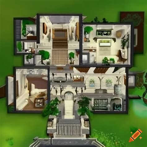 Mansion Floor Plans Sims 4 - Home Alqu