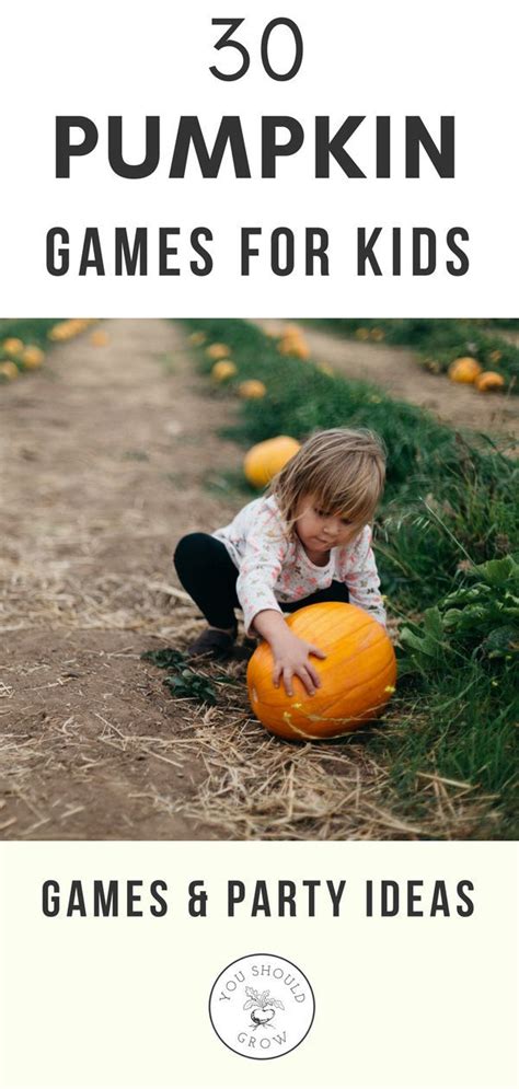 30 clever pumpkin games to try for your next fall festival or Halloween ...