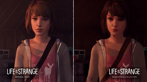 life is strange remastered comparison - Wava Mackey