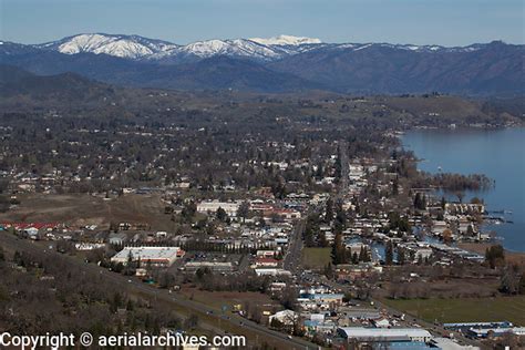 aerial photograph of Lakeport, Lake County, California | Aerial Archives | Aerial and Satellite ...