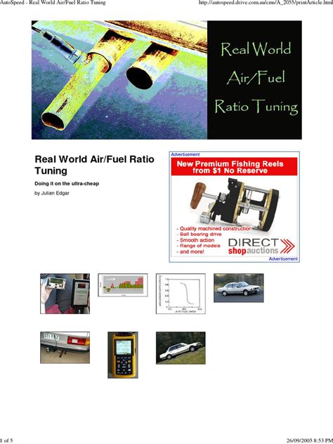 Real World Air Fuel Ratio Tuning | PDF | Metrology | Machines