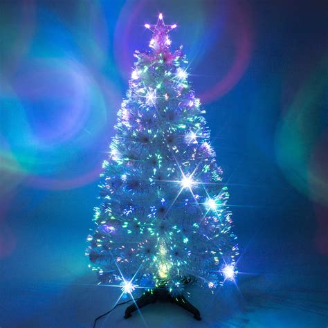 White Fibre Optic Christmas Tree 4ft - Christmas Recipes 2021