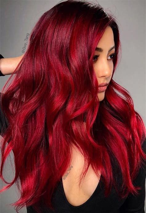 Pin de Beautifinder.com en Hairstyle | Tintes de cabello rojo, Tonos rojos para cabello, Color ...