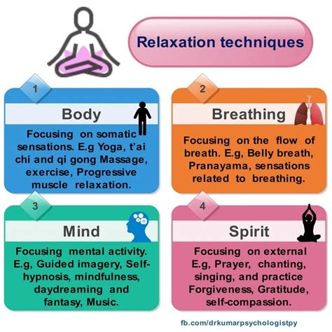 Relaxation techniques and benefits | Relaxation techniques