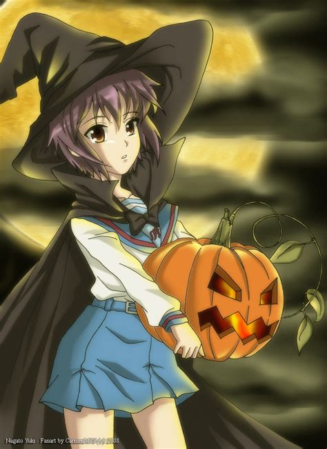 Yuki Nagato Halloween Witch by CarmenMCS on DeviantArt