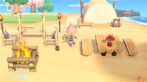 Set up a beachside camping ground around the Campsite! : r/AnimalCrossing