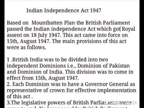 💋 Indian independence act 1947. Indian Independence Act, 1947. 2022-11-01