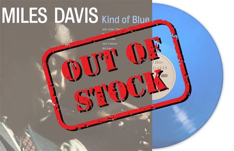 Miles Davis - Kind of Blue (Blue Vinyl) - Second Records