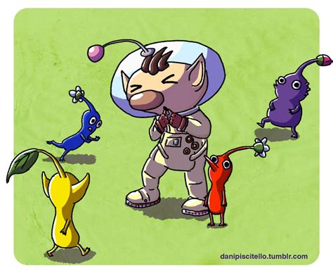 A Pikmin Fan art I just made in order to commemorate the imminent arrival of Pikmin 3 : r/Pikmin