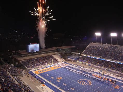 The story behind Boise State's blue football field