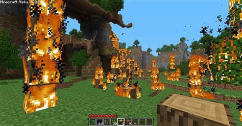 Forest fire image - Minecraft - IndieDB