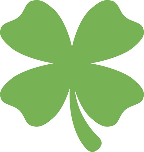 "four leaf clover" Emoji - Download for free – Iconduck