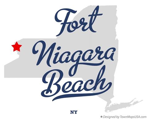 Map of Fort Niagara Beach, NY, New York