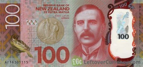 100 New Zealand Dollars banknote 2015 - Exchange yours for cash today