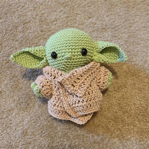 The Child Baby Green Alien Plushie - Etsy