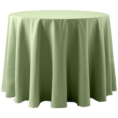 sage green tablecloth