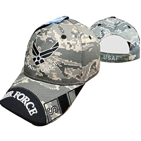 United States Air Force Officially Licensed Men's Adjustable Baseball Caps (Camo) - Walmart.com