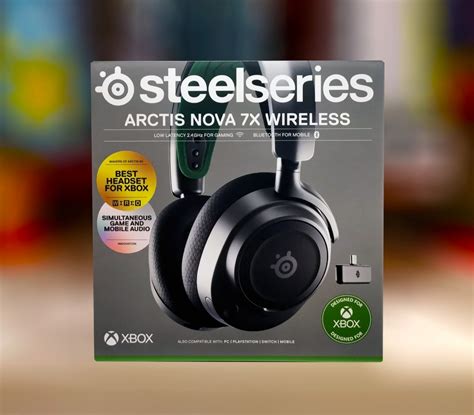 STEELSERIES ARCTIS NOVA 7X WIRELESS GAMING HEADSET (BLACK), Audio, Headphones & Headsets on ...