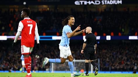 Manchester City 1-0 Arsenal: Nathan Ake goal sends City into fifth round of FA Cup as Gunners ...