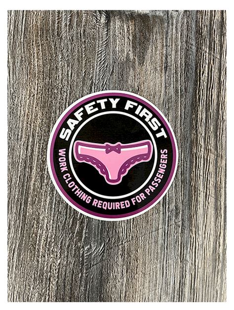 Stickers - Safety First