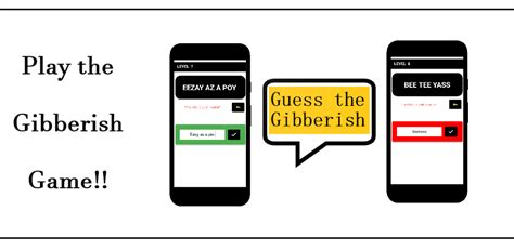 Download Guess the gibberish game - word games / challenge APK Free for Android - APKtume.com