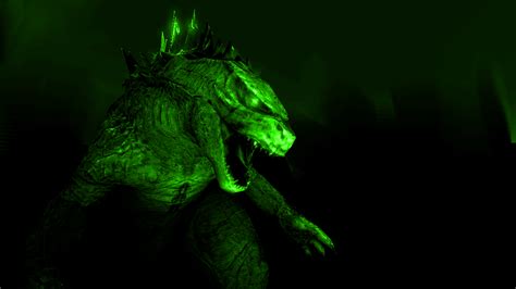 Godzilla Green by DigitalX40k on DeviantArt