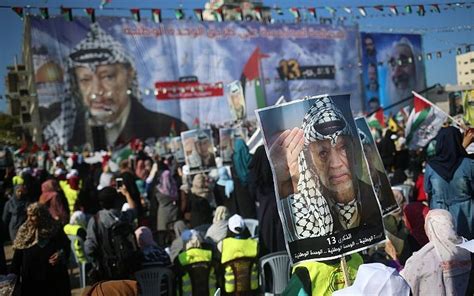 Amid reconciliation push, Palestinians mark 13 years since Arafat's death | The Times of Israel