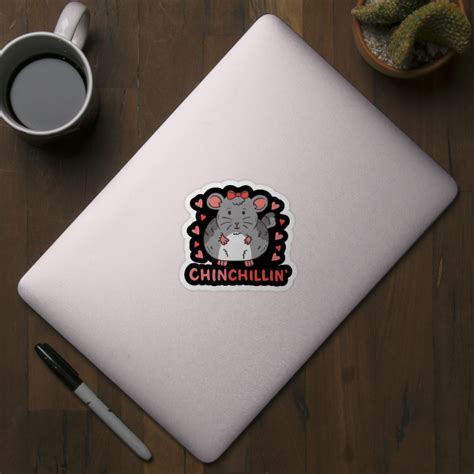 Chinchilla Kawaii - Chinchilla - Sticker | TeePublic