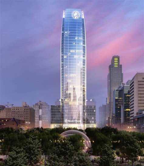 OMAHA | Mutual of Omaha Headquarters | 206m | 677ft | 44 fl | App ...