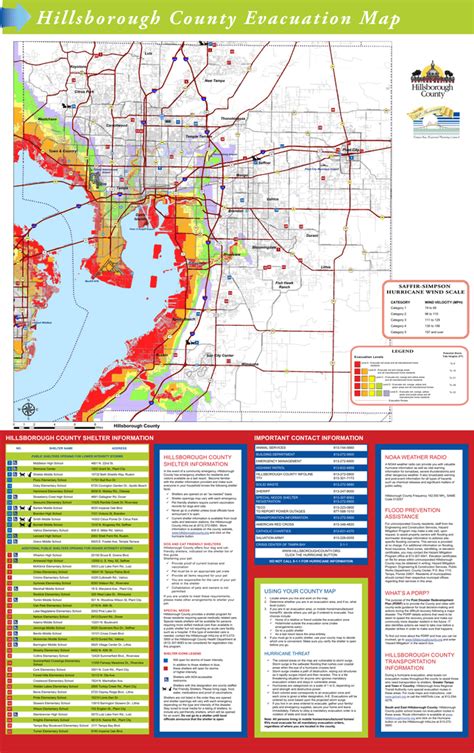 Hillsborough County Storm Surge Map - Maping Resources