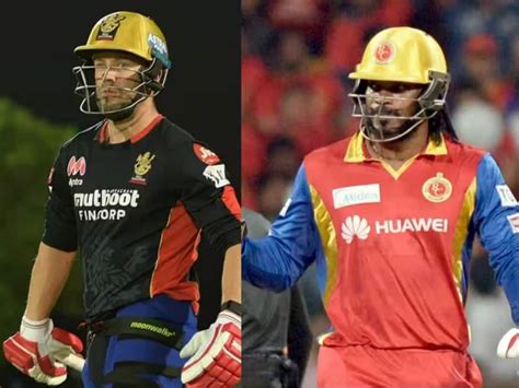 RCB To Retire Jersey Numbers Worn By AB de Villiers, Chris Gayle