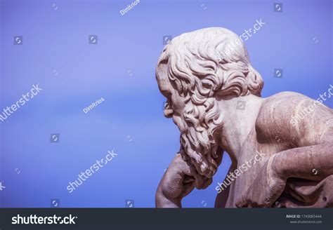 Socrates Statue Ancient Greek Philosopher Athens Stock Photo 1743065444 ...