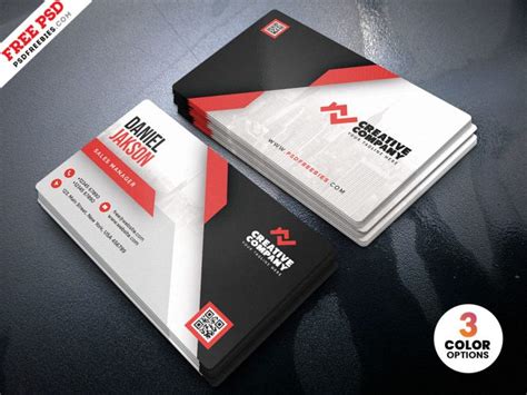 Creative Business Card PSD Design Template | PSDFreebies.com