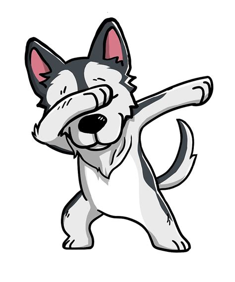 Cute Husky Drawing at GetDrawings | Free download