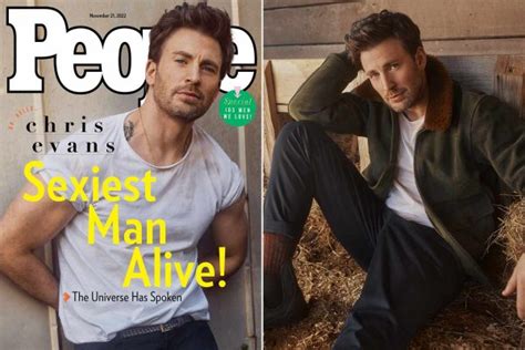 Chris Evans é eleito o homem mais sexy do mundo de 2022 pela revista “People” | Circolare