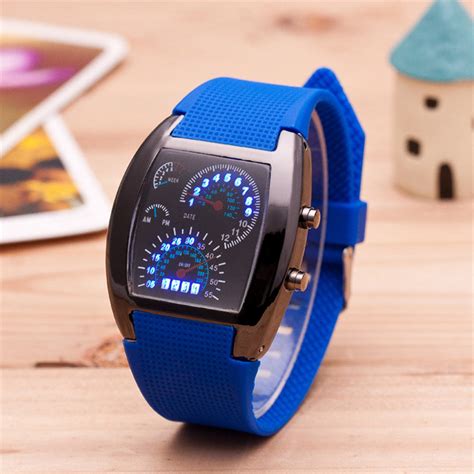 Fashion Unisex Digital LCD Avionics Sports Military Watches Quartz Wrist Watch | eBay