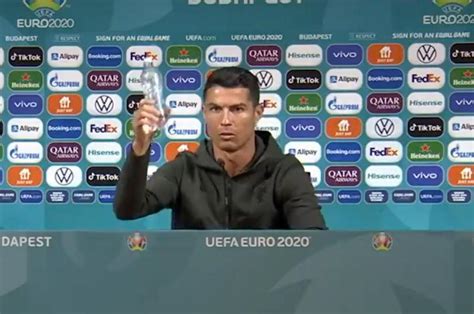 Cristiano Ronaldo snub costs Coca-Cola $5 billion stock hit after Euro 2020 conference stunt ...