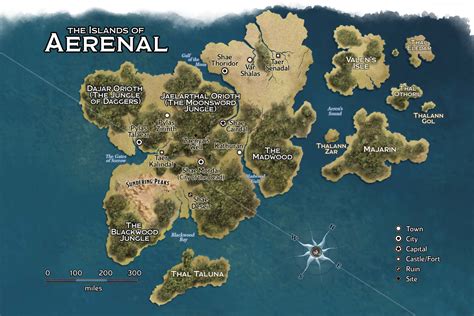 Eberron World Map