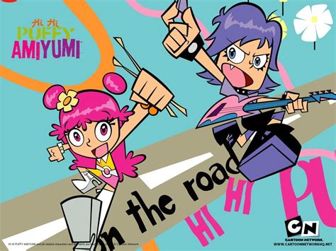 Hi Hi Puffy AmiYumi ♕♛ | Personajes de cartoon network, Cadena cartoon, Dibujos kawaii faciles