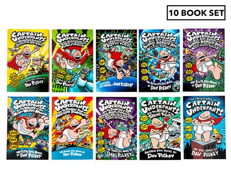 Captain Underpants 10-Book Collection | Catch.co.nz