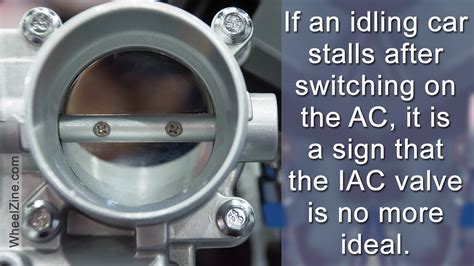 Symptoms of a Bad Idle Air Control Valve - Wheelzine